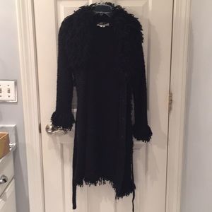 〰Black Ruffled Cardigan〰